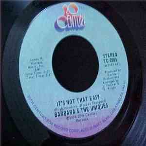 Barbara & The Uniques - It's Not That Easy / Prize Possession download free