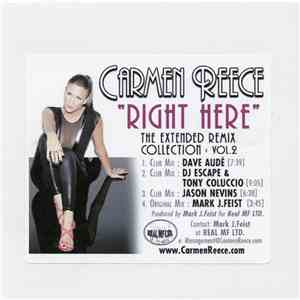 Carmen Reece - Right Here (The Remix Collection Volume 2) download free
