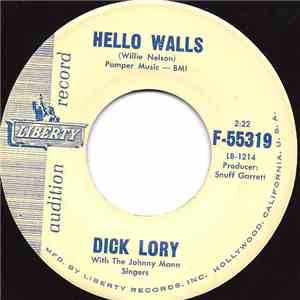 Dick Lory - Hello Walls / City Of Love download free