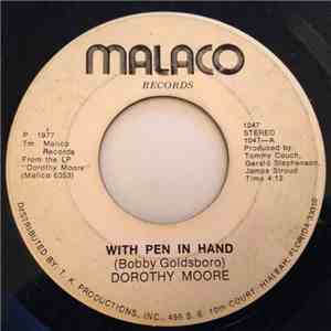 Dorothy Moore - With Pen In Hand / Too Blind To See download free
