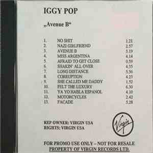 Iggy Pop - Avenue B download free