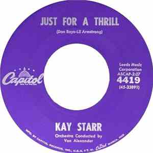 Kay Starr - Just For A Thrill download free