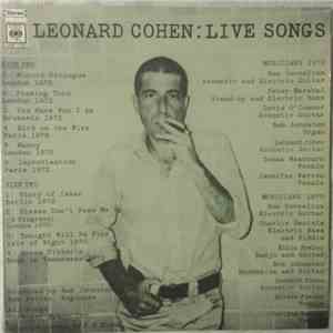 Leonard Cohen - Live Songs download free