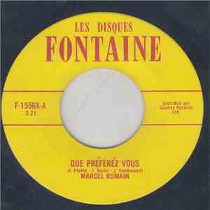 Marcel Romain - Que Préférez Vous download free