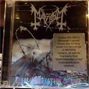 Mayhem - Grand Declaration Of War download mp3 flac
