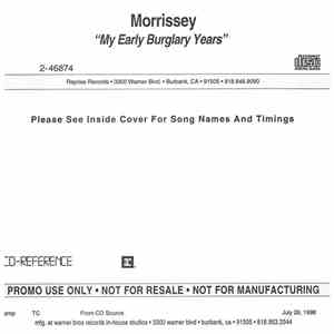 Morrissey - My Early Burglary Years download free