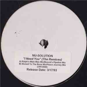 Nu-Solution - I Need You (The Remixes) download free