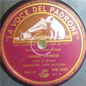 Orchestra "New Mayfair" - Sul Bel Danubio Blu / Sangue Viennese download free