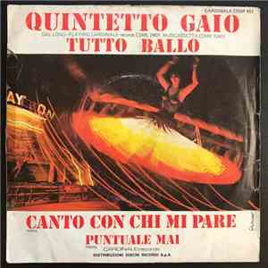 Quintetto Gaio - Canto Con Chi Mi Pare download free