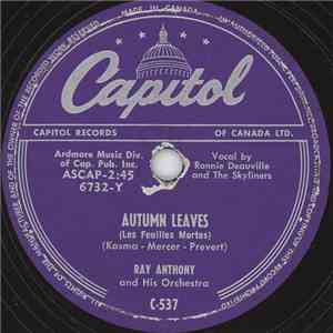 Ray Anthony And His Orchestra - Autumn Leaves / Mr. Anthony's Boogie download free