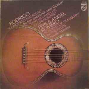 Rodrigo - Pepe Romero & Ángel Romero, Academy Of St. Martin-in-the-Fields, Neville Marriner - Concierto Madrigal (For Two Guitars / Für Zwei Gitarren) / Fantasía Para Un Gentilhombre download free