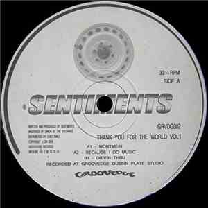 Sentiments  - Thank You For The World Vol1 download free