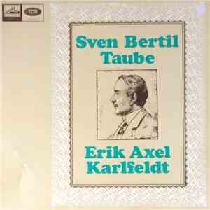 Sven Bertil Taube - Erik Axel Karlfeldt download free