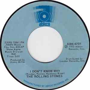 The Rolling Stones - I Don't Know Why download free