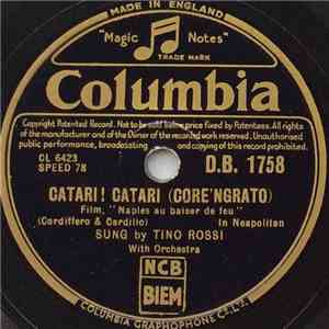 Tino Rossi - Catari! Catari / Ecoutez Les Mandolines download free