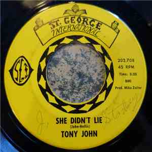 Tony John - She Didn't Lie / Dancing in the Street download free