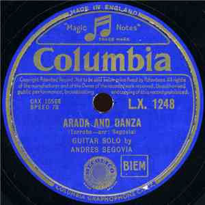 Torroba / Turina / Andrés Segovia - Arada And Danza / Fandanguillo download free Torroba / Turina / Andrés Segovia - Arada And Danza / Fandanguillo download mp3 flac