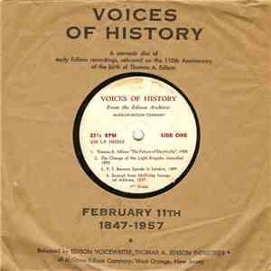 Various - Voices Of History From The Edison Archives download free
